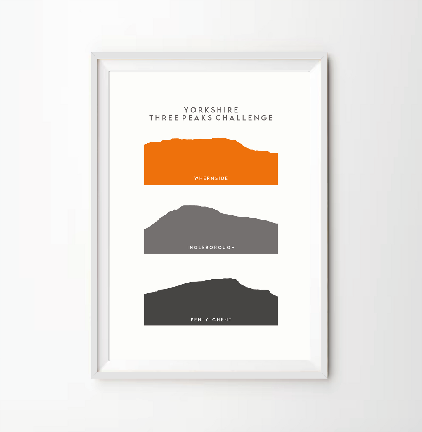 Yorkshire Three Peaks Challenge Stack Print