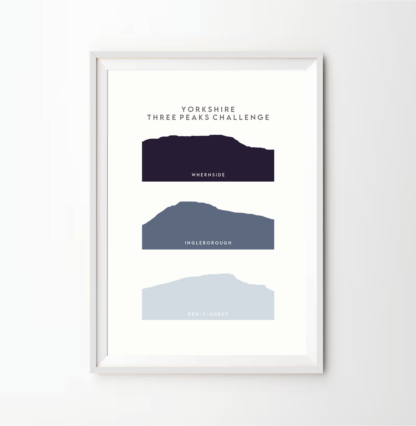 Yorkshire Three Peaks Challenge Stack Print