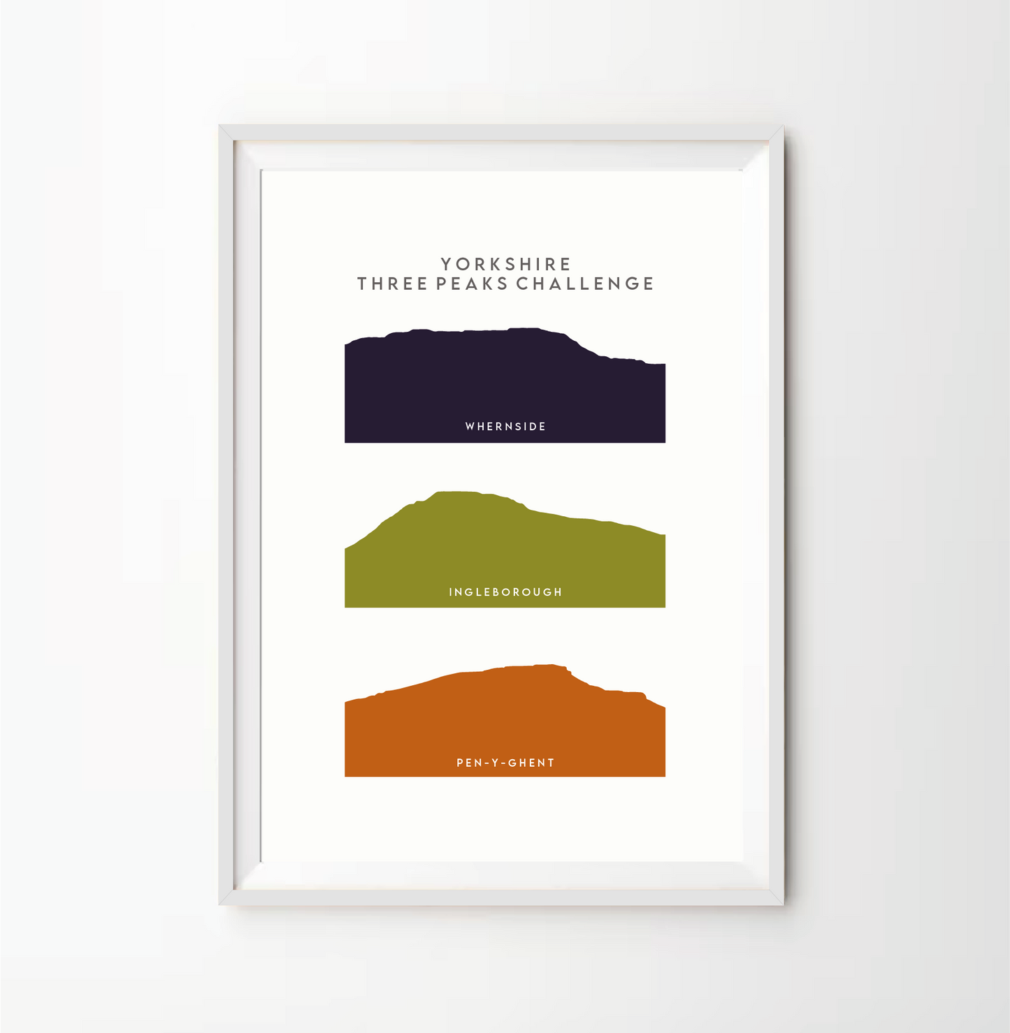 Yorkshire Three Peaks Challenge Stack Print