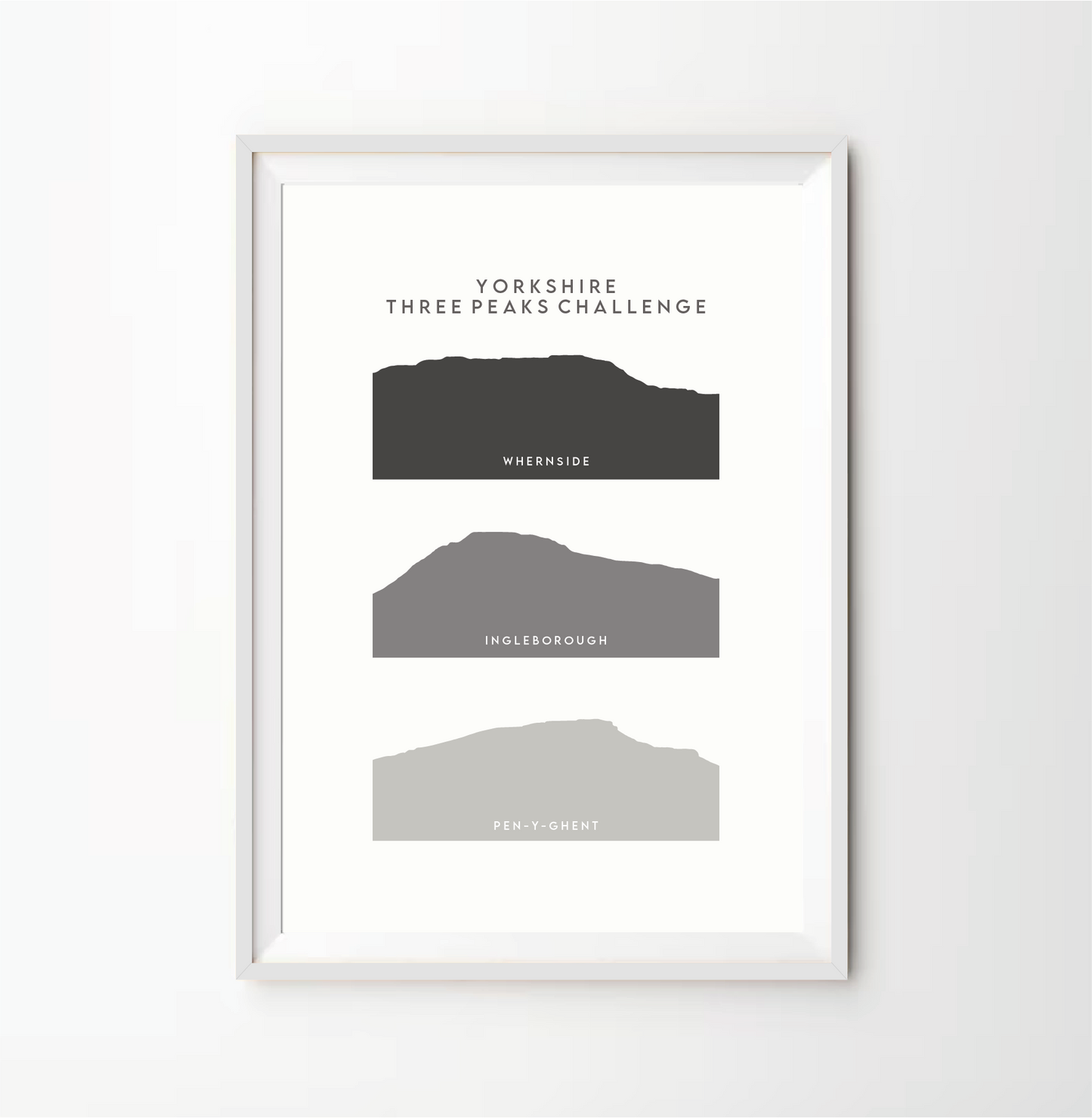 Yorkshire Three Peaks Challenge Stack Print