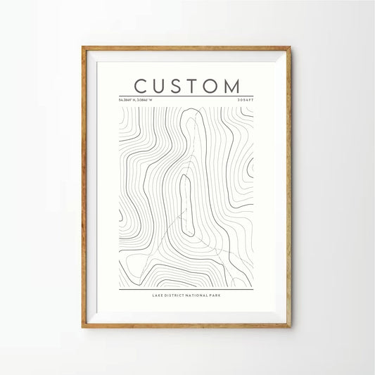 Custom Contour Print